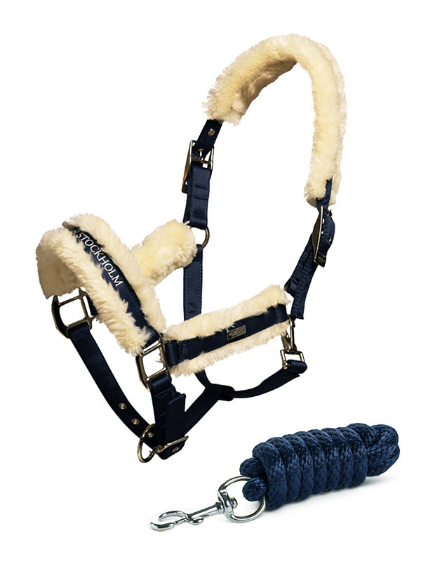 Equestrian Stockholm Halter Navy