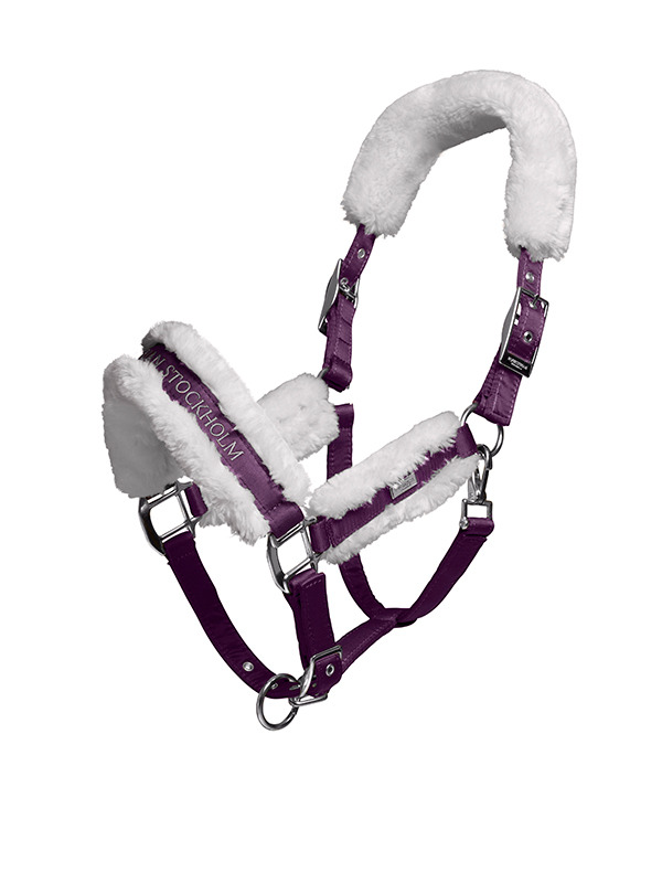 Equestrian Stockholm FW'21 Orchid Bloom halter