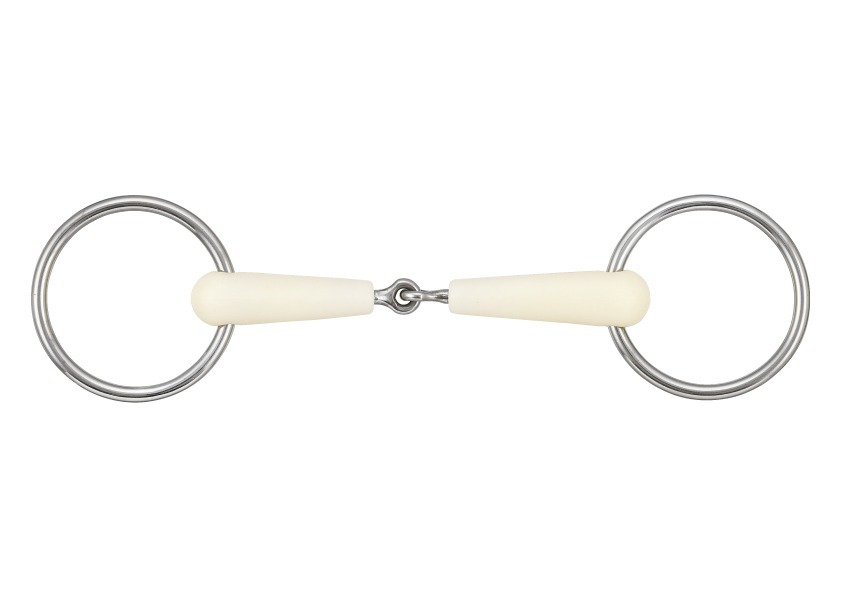 Happy Mouth Single-Jointed Loose Ring Snaffle Bit