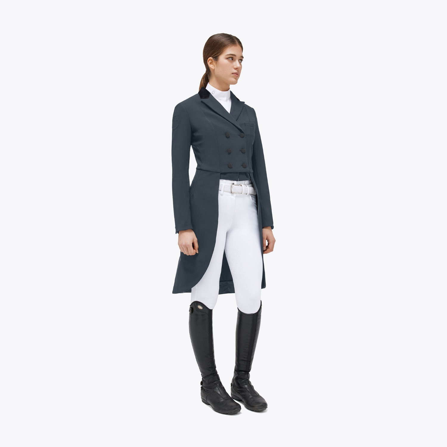 Cavalleria Toscana CT Frack Velvet Trim Dames Slipjas