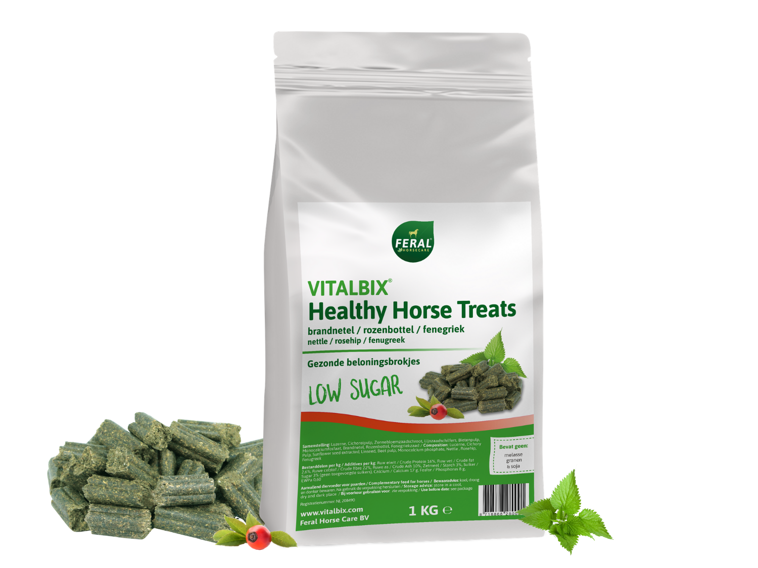 Vitalbix Healthy Horse Treats Stinging Nettle