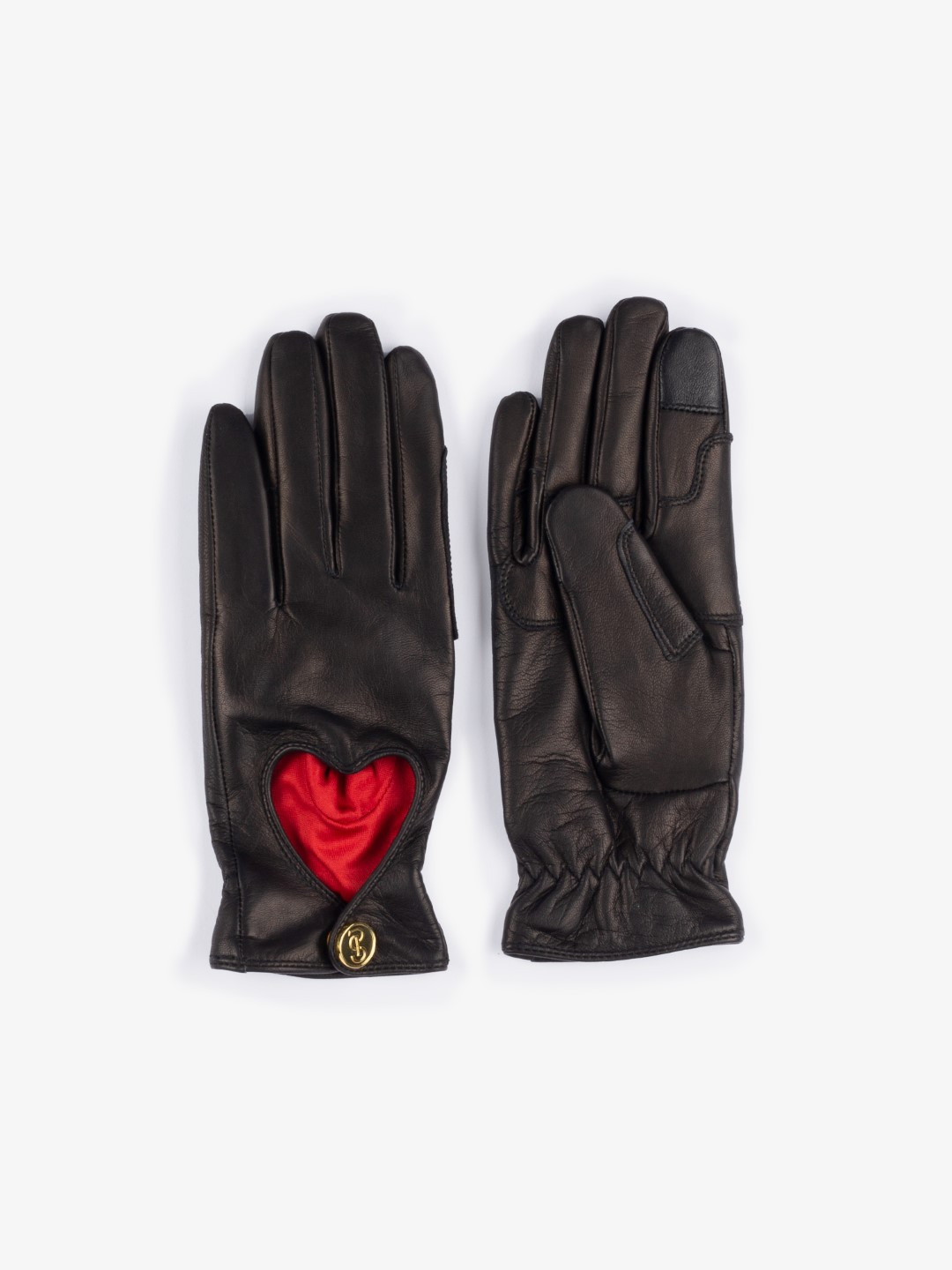 PS Of Sweden SS'24 Rijhandschoen Heart Leder