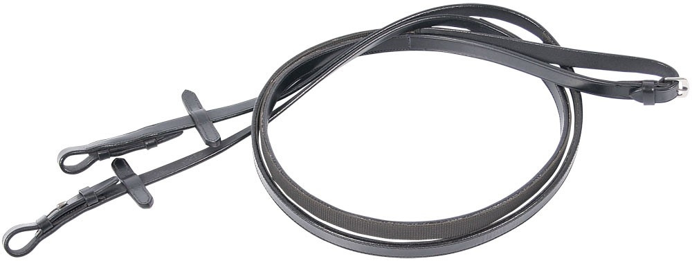 Harry's Horse leather reins with rubber side