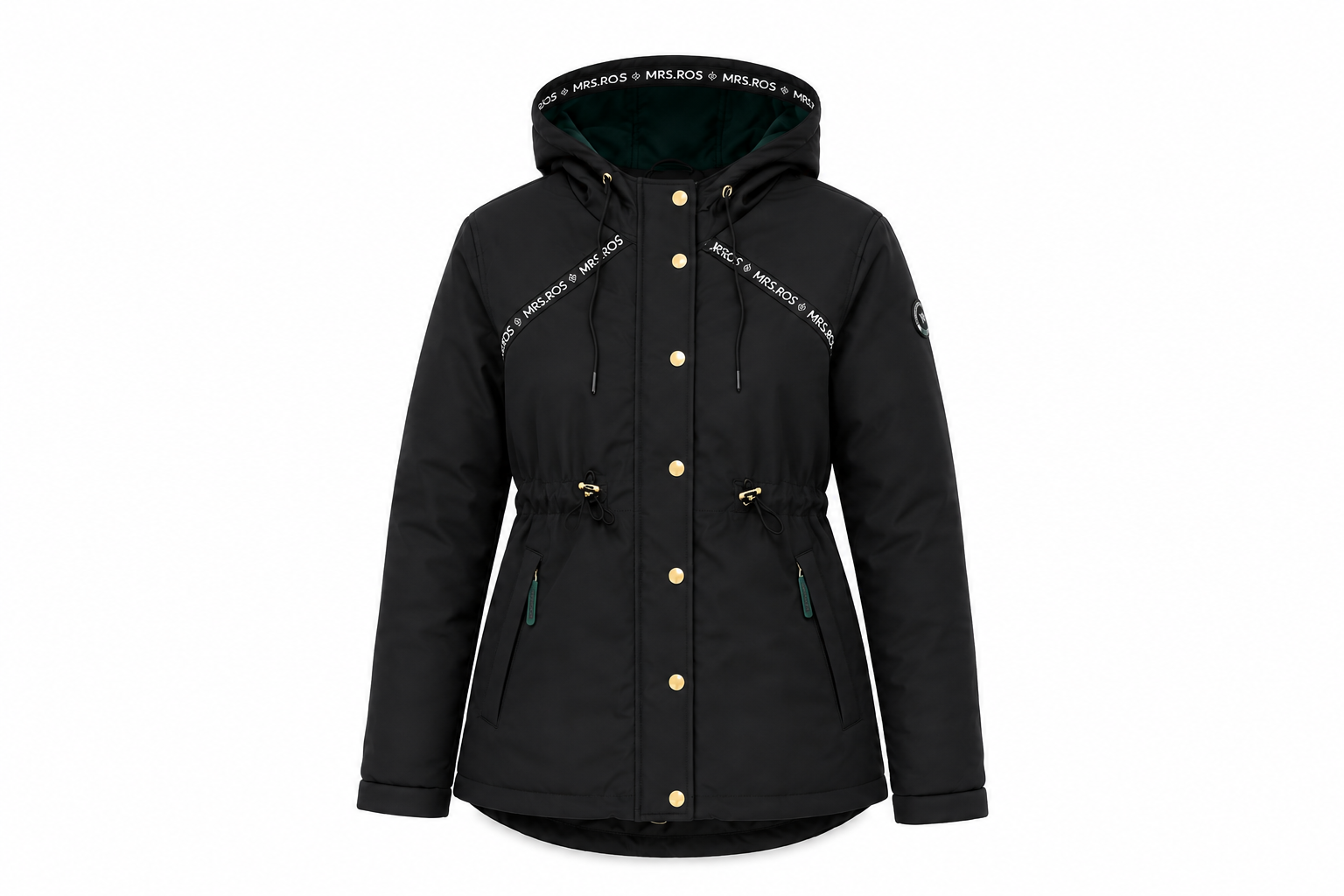 Mrs. Ros FW26 Parka Dark Forest