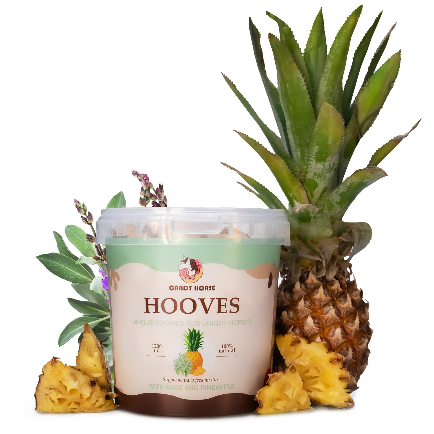 Candy Horse Hoof Treats – Pineapple Sage