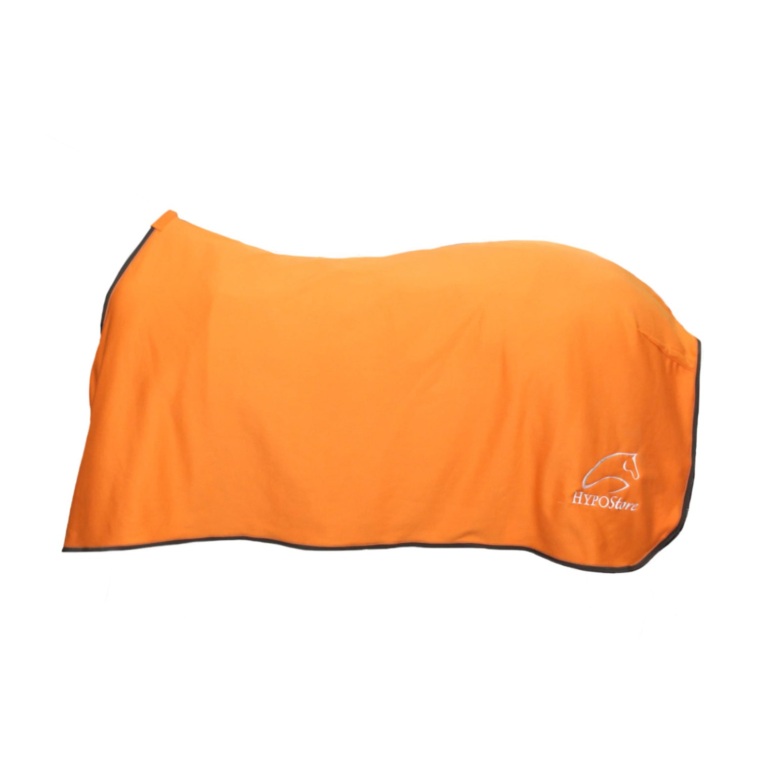 HypoStore Fleecedecke Logo Orange