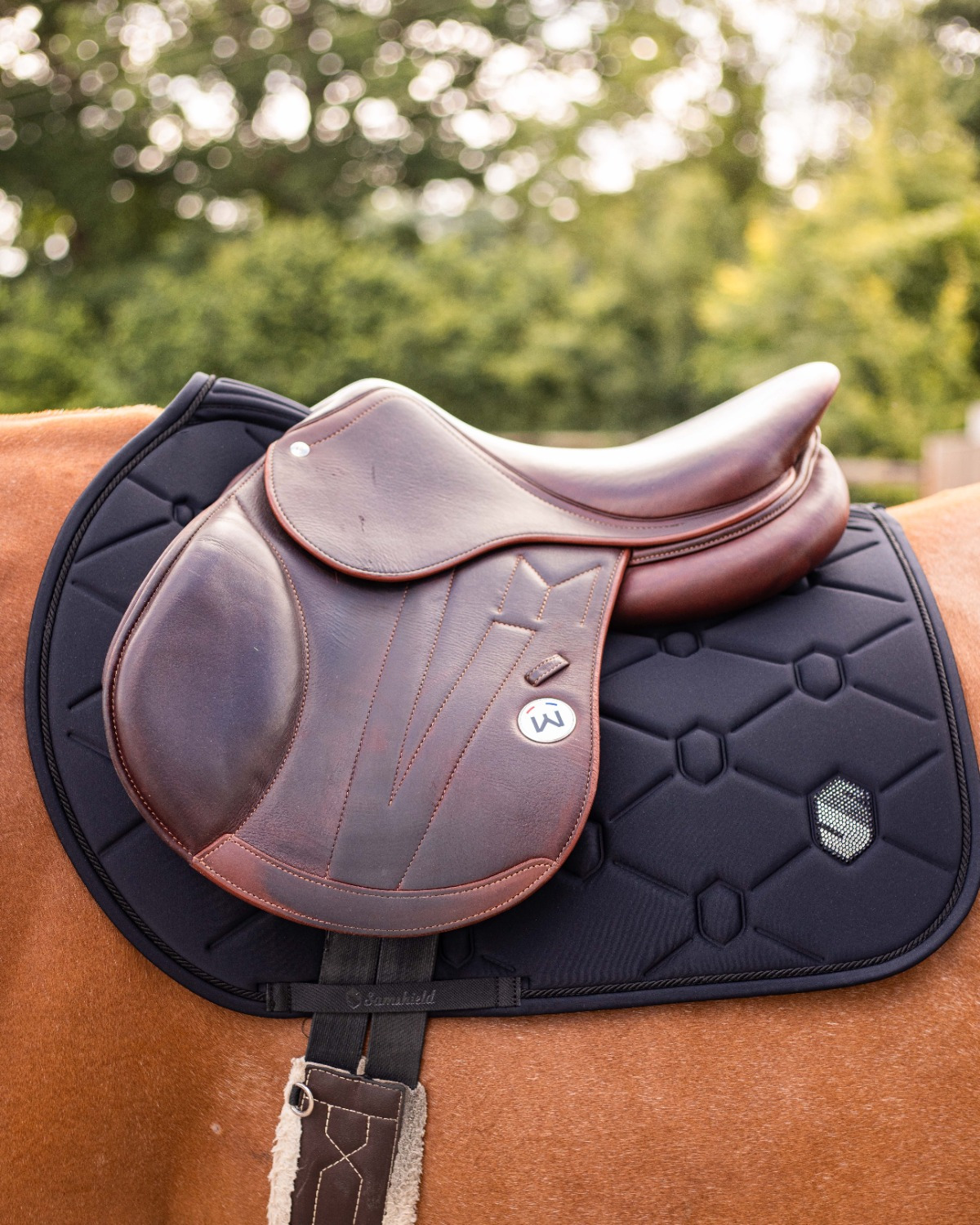 Samshield SpineShield Swarovski Saddle Pad