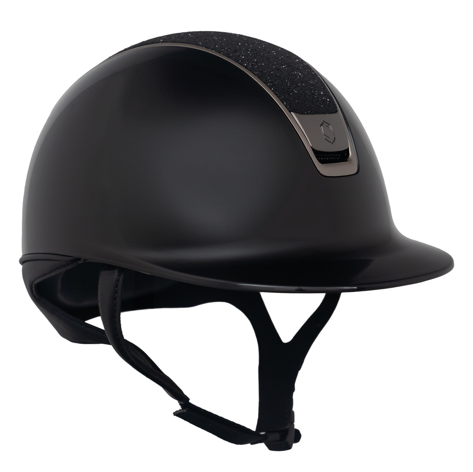 Samshield 2.0 Cap Zwart Glossy Crystal Fabric Top