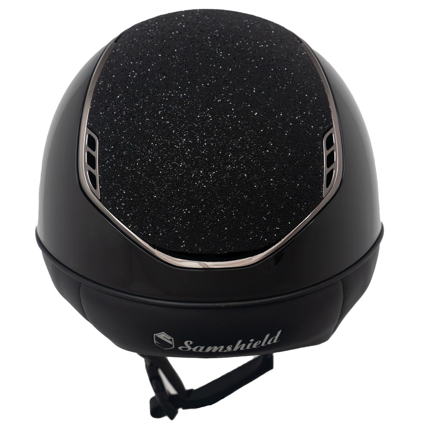 Samshield 2.0 Cap Zwart Glossy Crystal Fabric Top