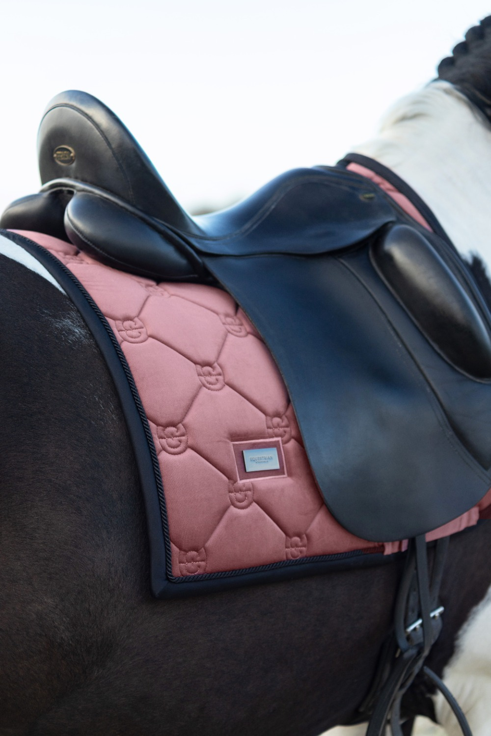 Equestrian Stockholm x HypoStore Velvet Lush Bloom Dressage Saddle Pad