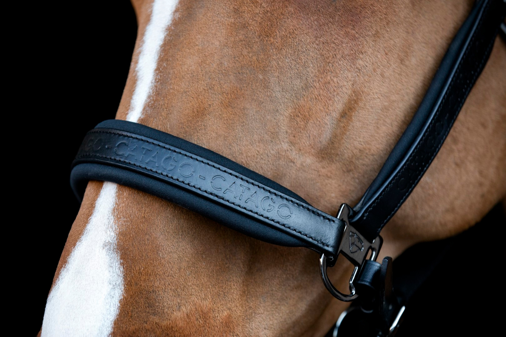 Catago Leather Logo Halter Brielle