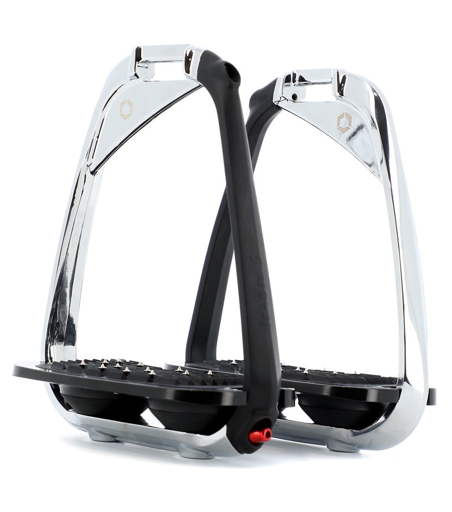 Flex-On Iron-S Safety Stirrups Chrome