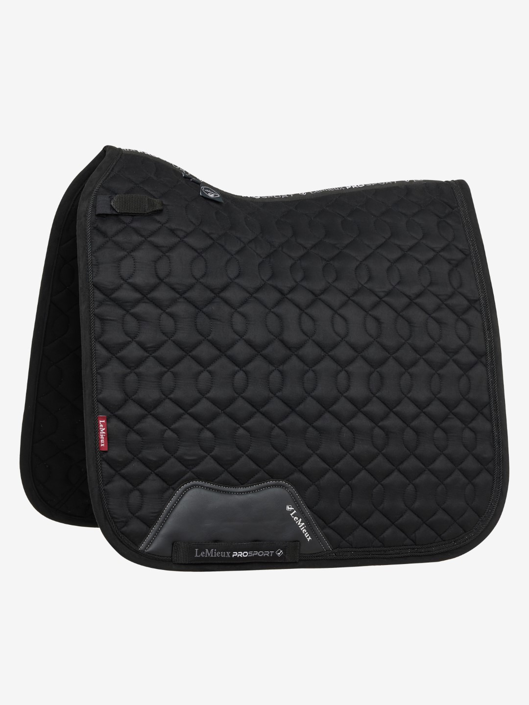 LeMieux saddlepad Crystal Suede black