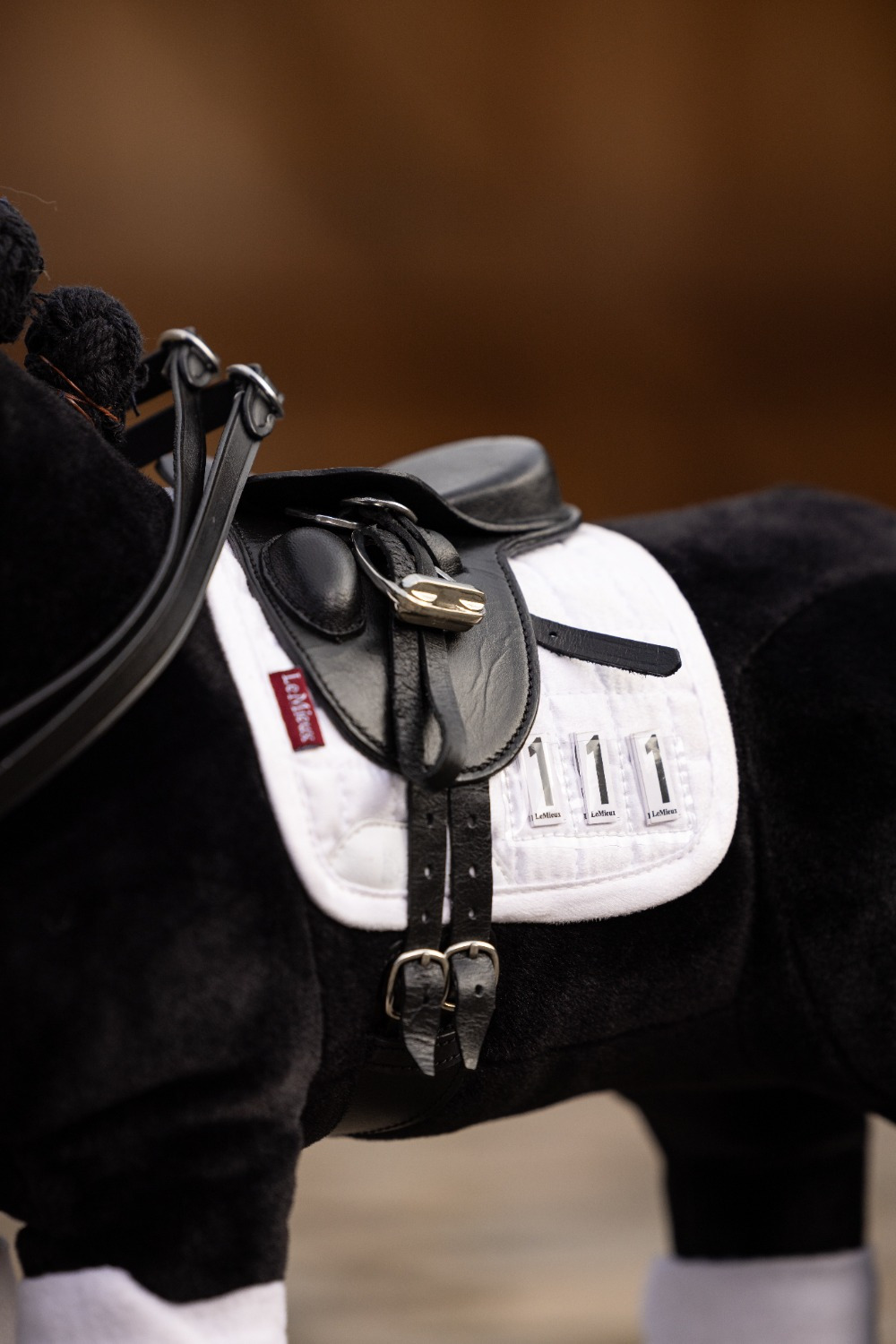 LeMieux Toy Pony Dressage Pad White