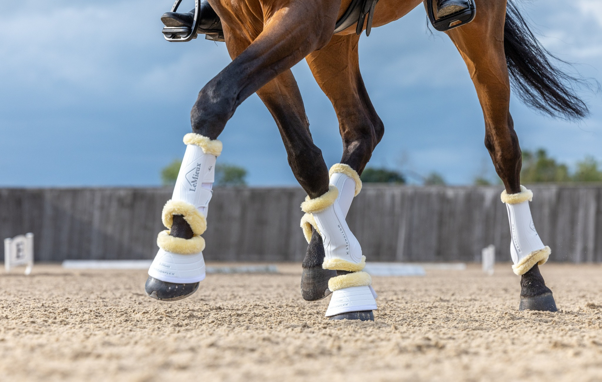 LeMieux Motionflex peesbeschermers Fur Egde