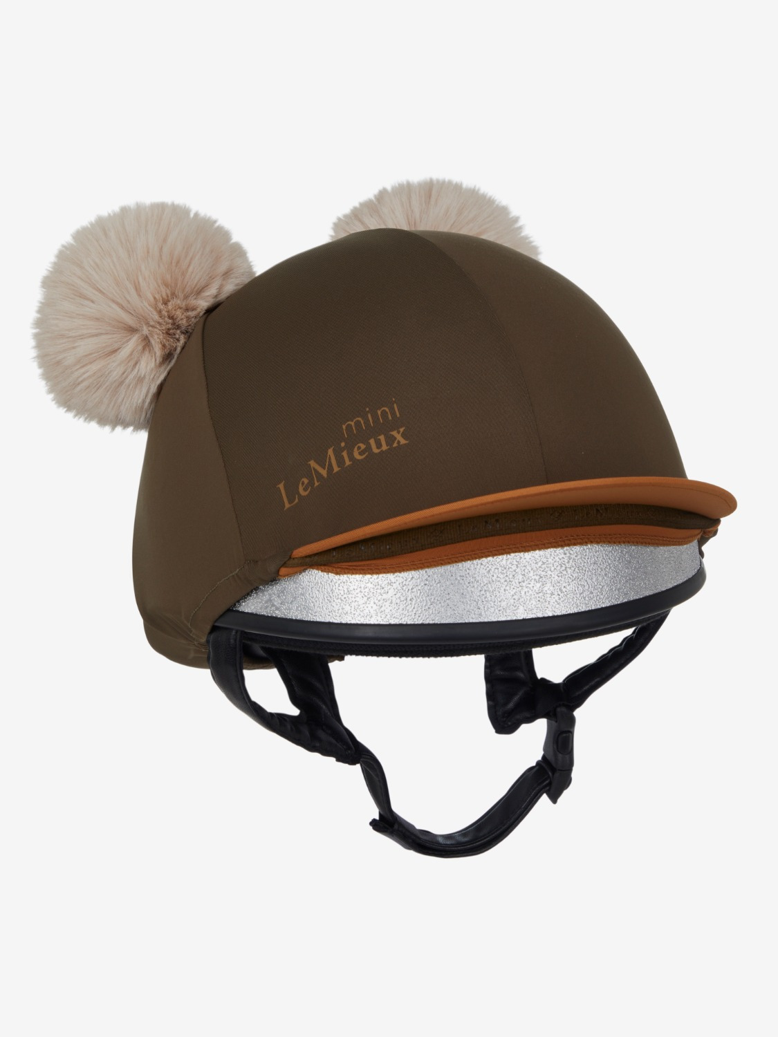 LeMieux FW'24 Mini Double Pom Helmet Cover Alpine