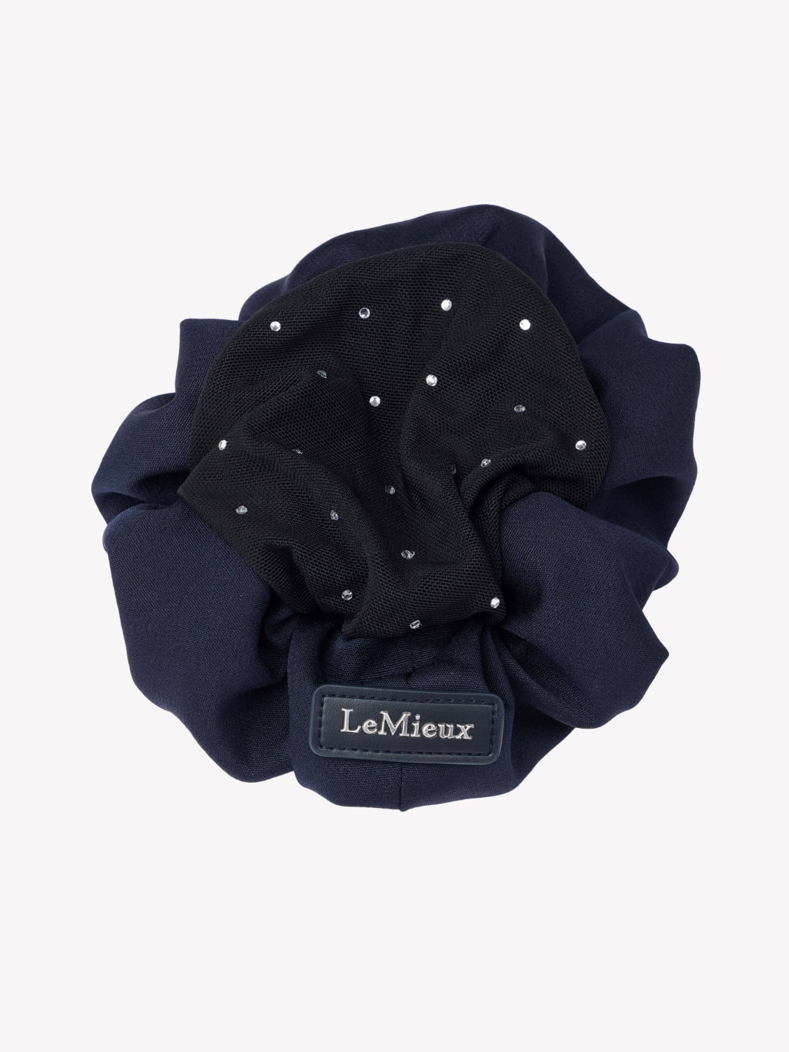 LeMieux Scrunchie met haarnetje Navy