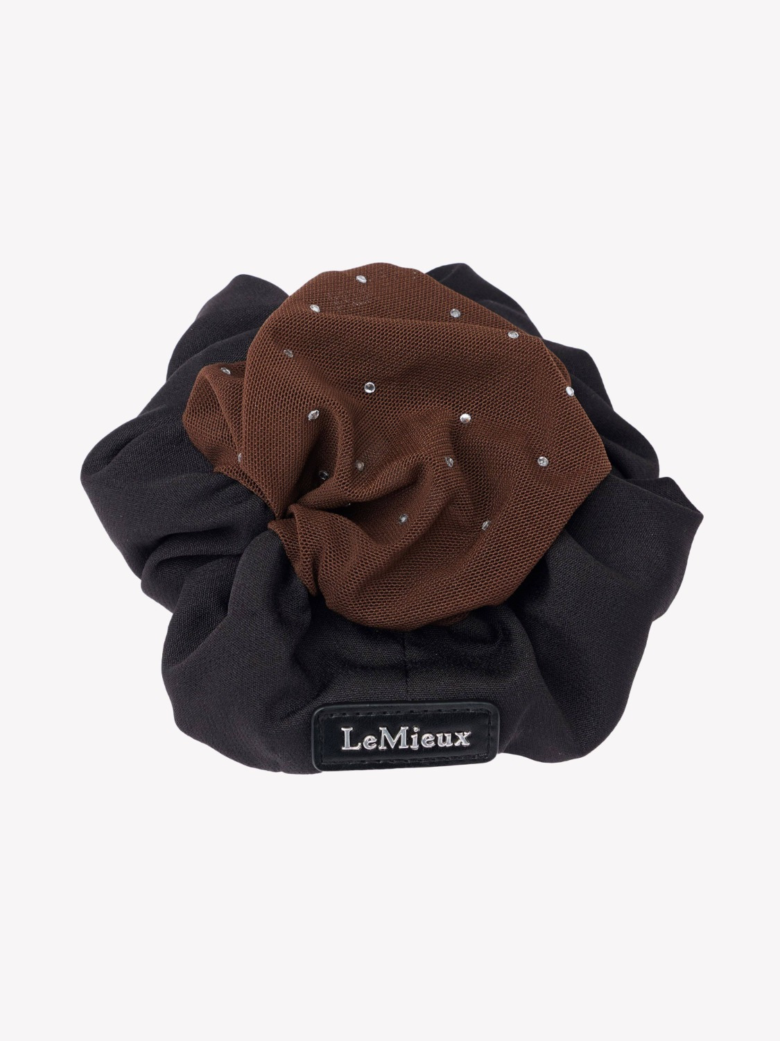 LeMieux Scrunchie met haarnetje Black