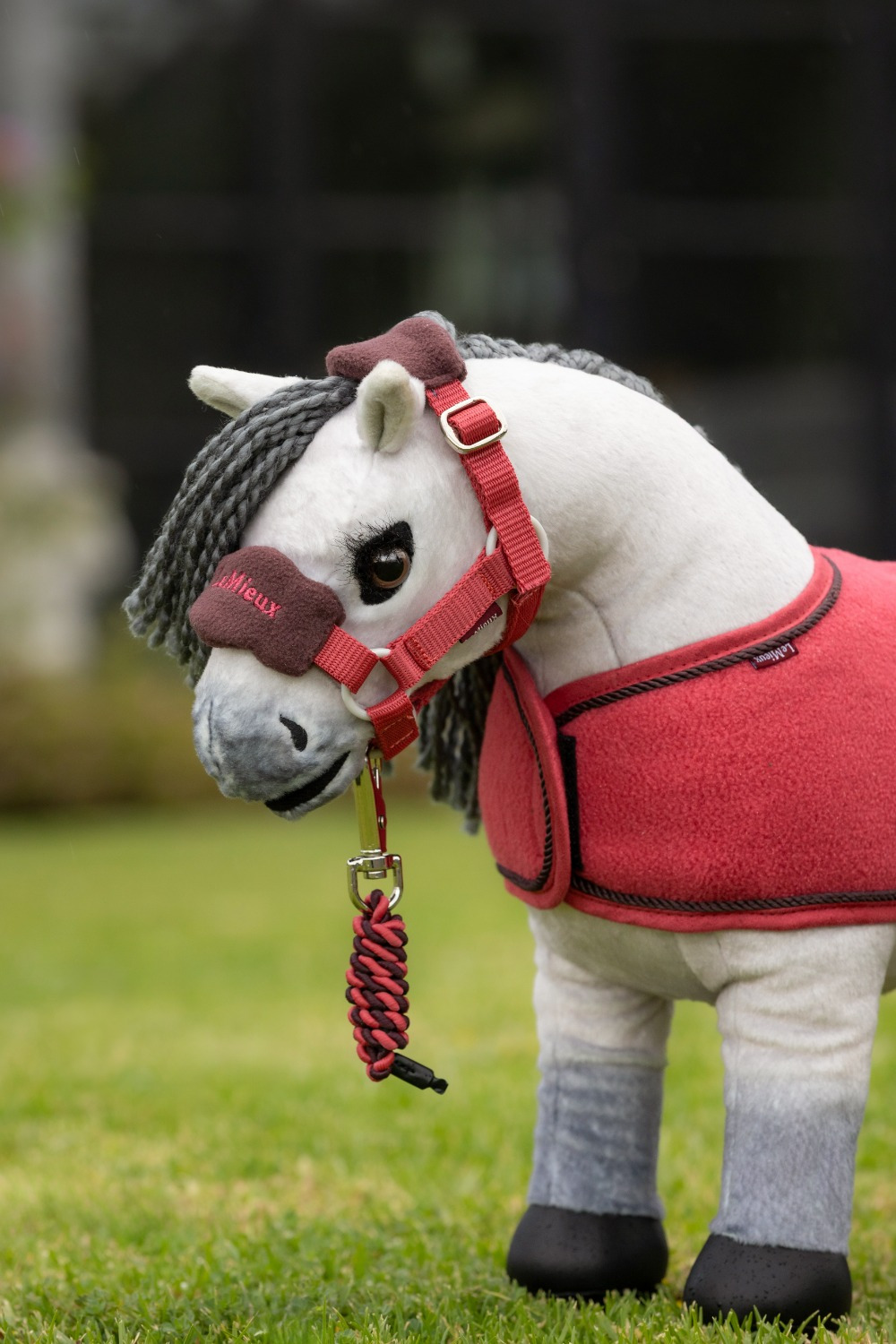 LeMieux AW25 Toy Pony Vogue Headcollar & Leadrope Cranberry