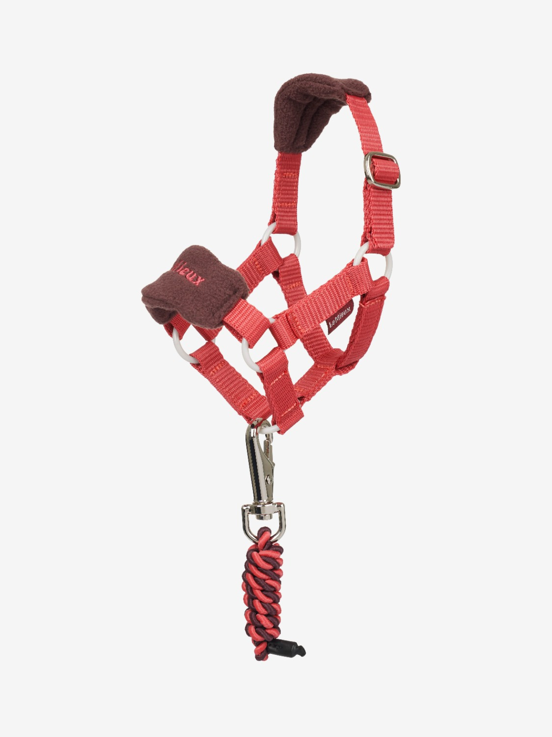 LeMieux AW25 Toy Pony Vogue Headcollar & Leadrope Cranberry