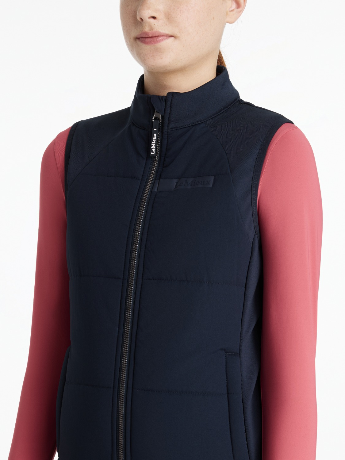 LeMieux AW25 Young Rider Pammy Training Gilet Navy