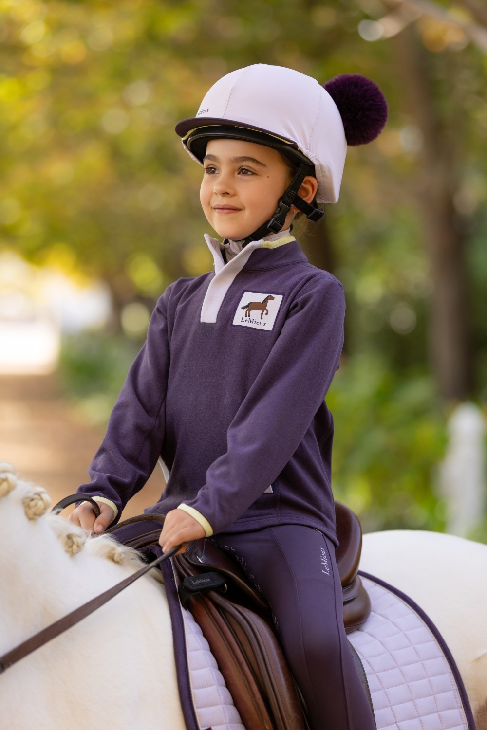 LeMieux AW25 Mini Mae Popper Fleece Juniper