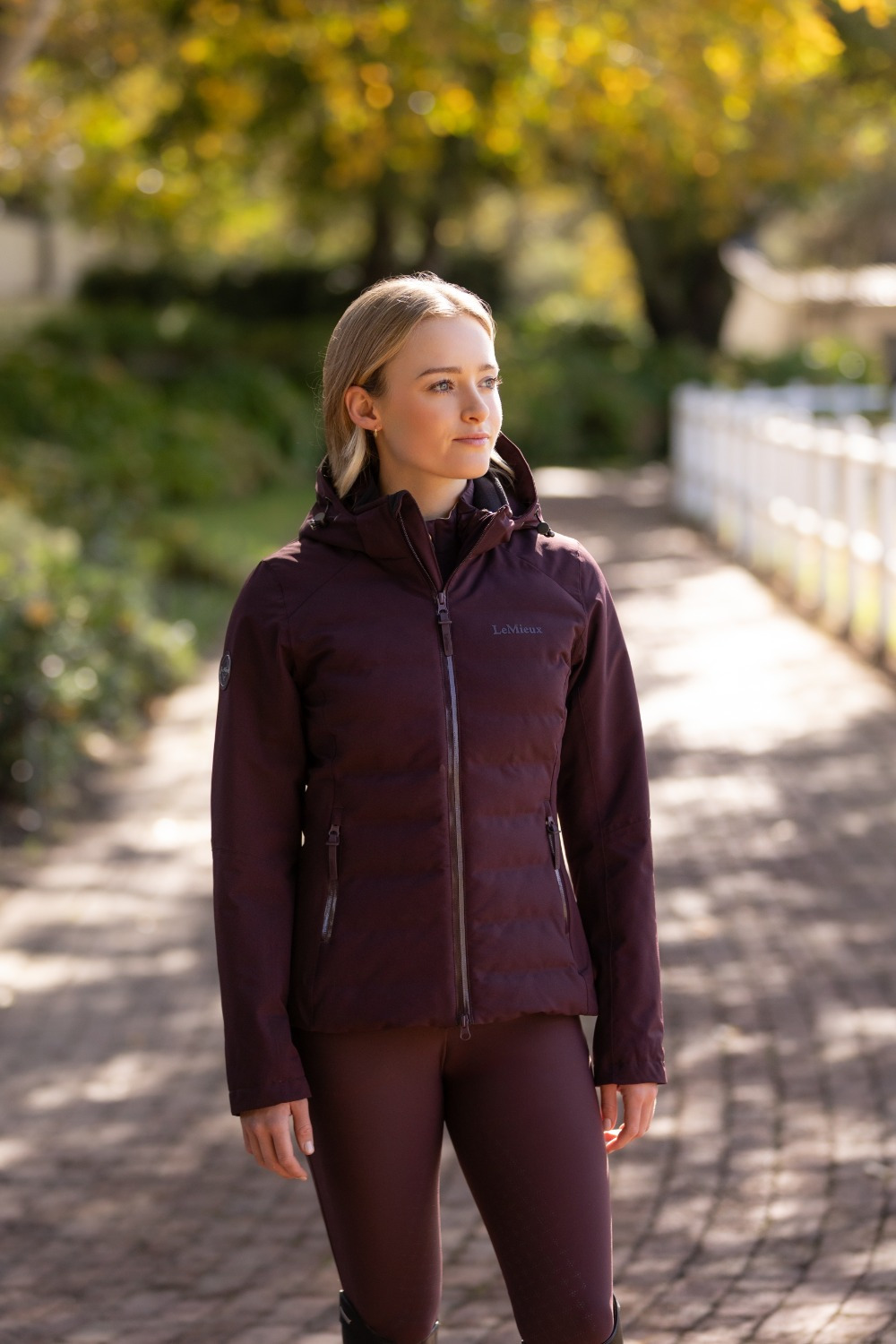LeMieux AW25 Brooke Waterproof Hybride Jas Damson