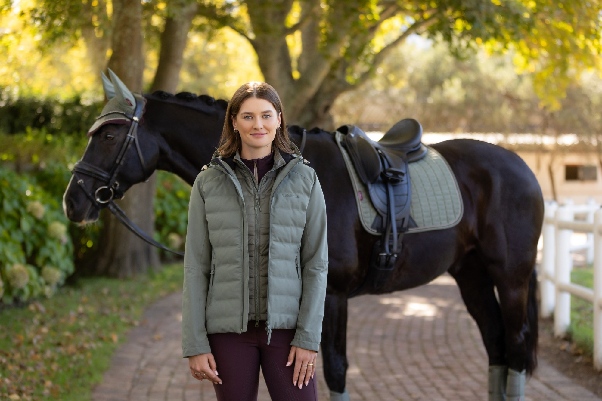 LeMieux AW25 Brooke Waterproof Hybride Jas Rosemary