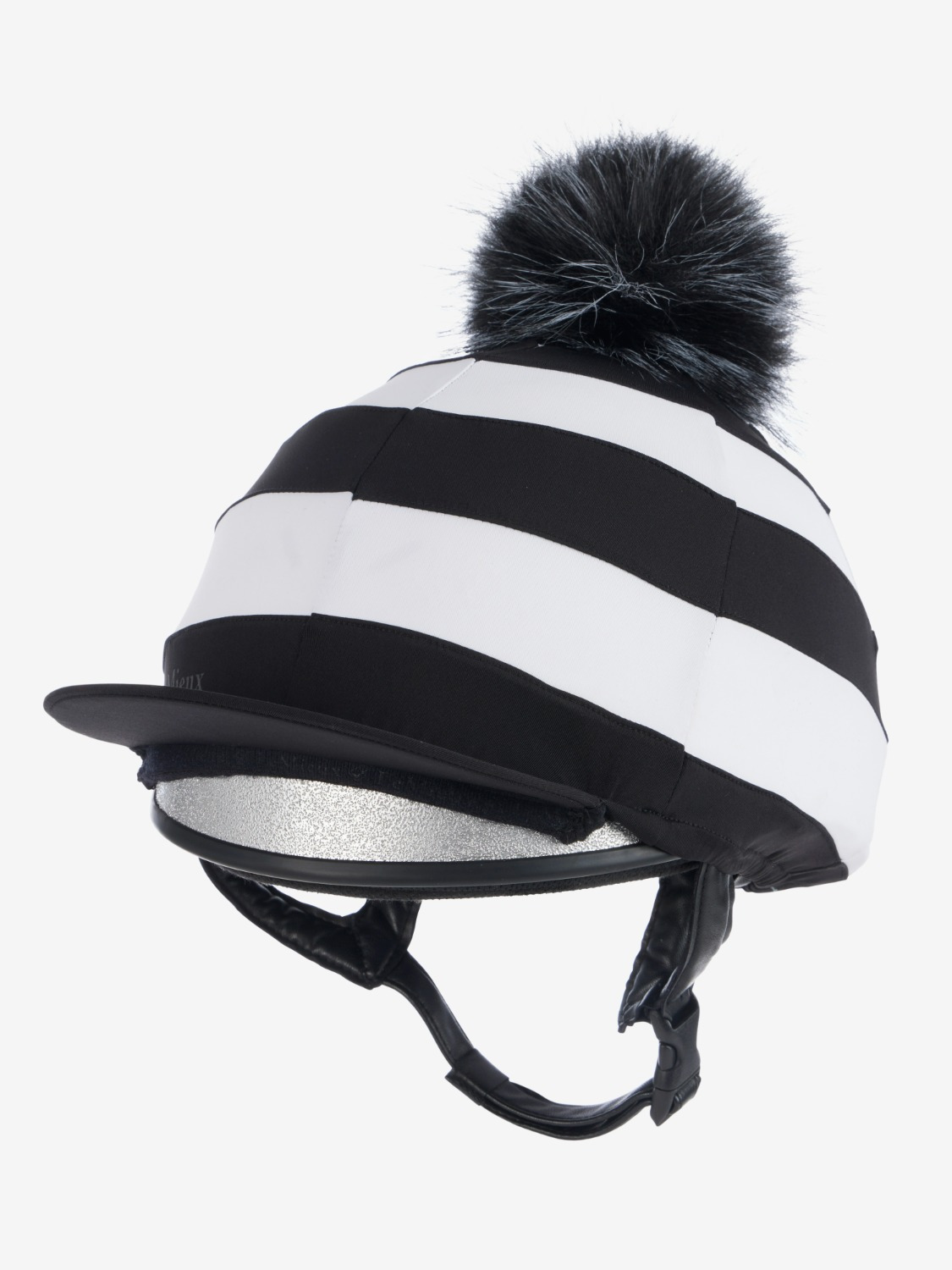 LeMieux SS26 Derby Pom-Pom Helmet Cover
