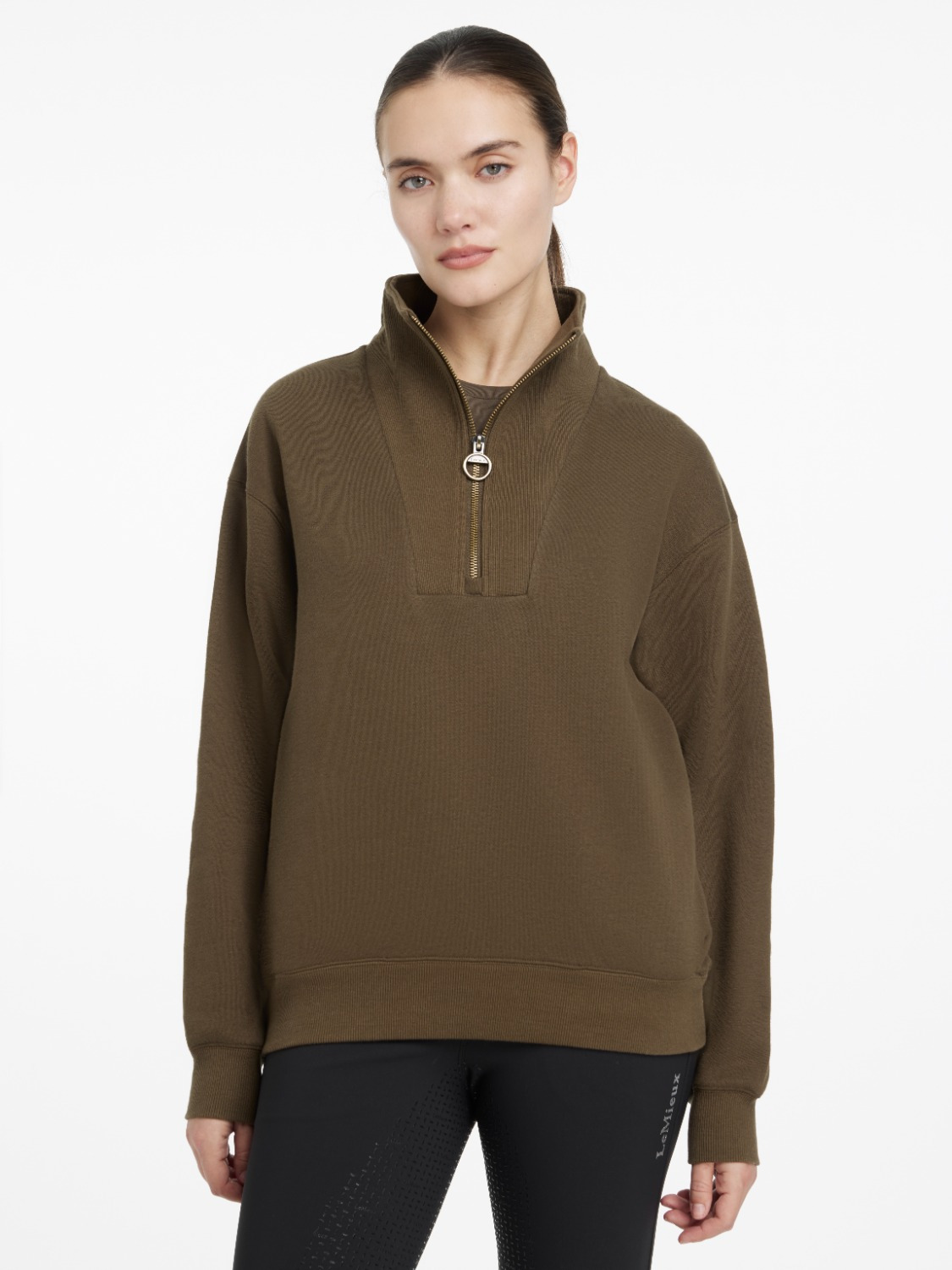 LeMieux SS25 Quarter Neck Sweater Keira