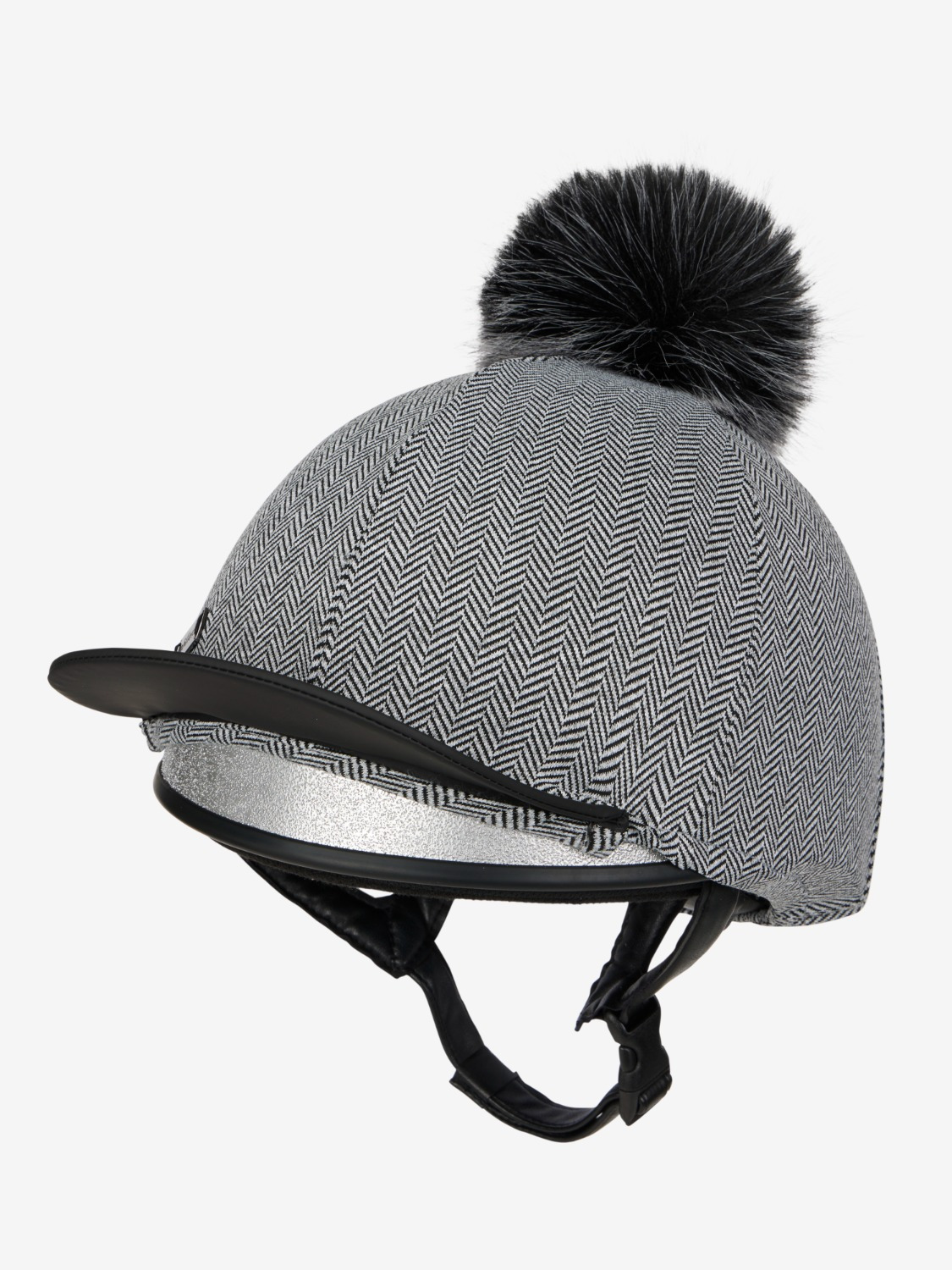 LeMieux AW25 Aspen Herringbone Helmet Cover