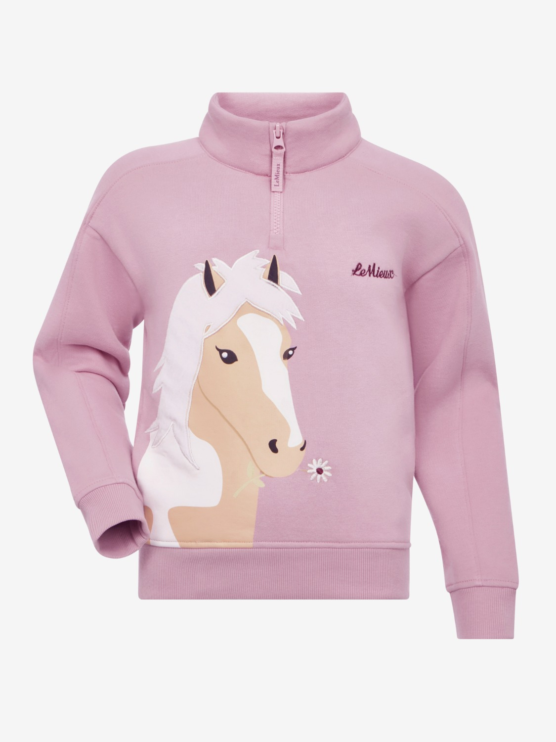 LeMieux SS26 Mini Quinn Quarter Zip Sweat    