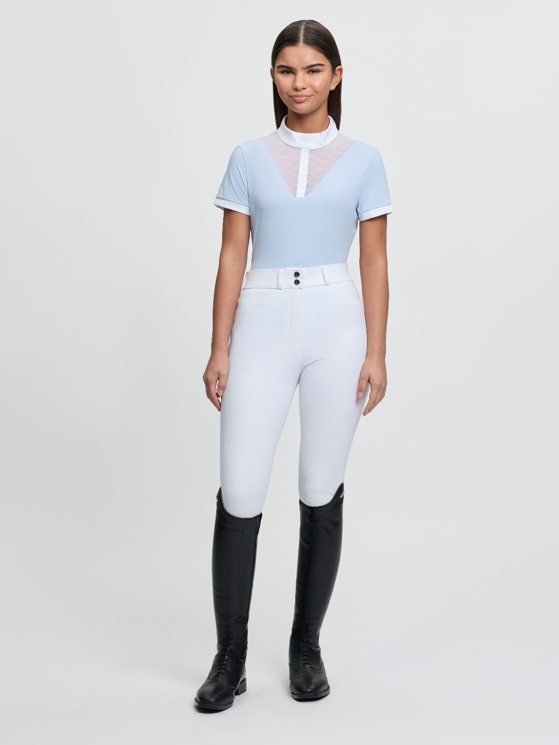 LeMieux CORE Young Rider Eva Show Shirt met Korte Mouwen        