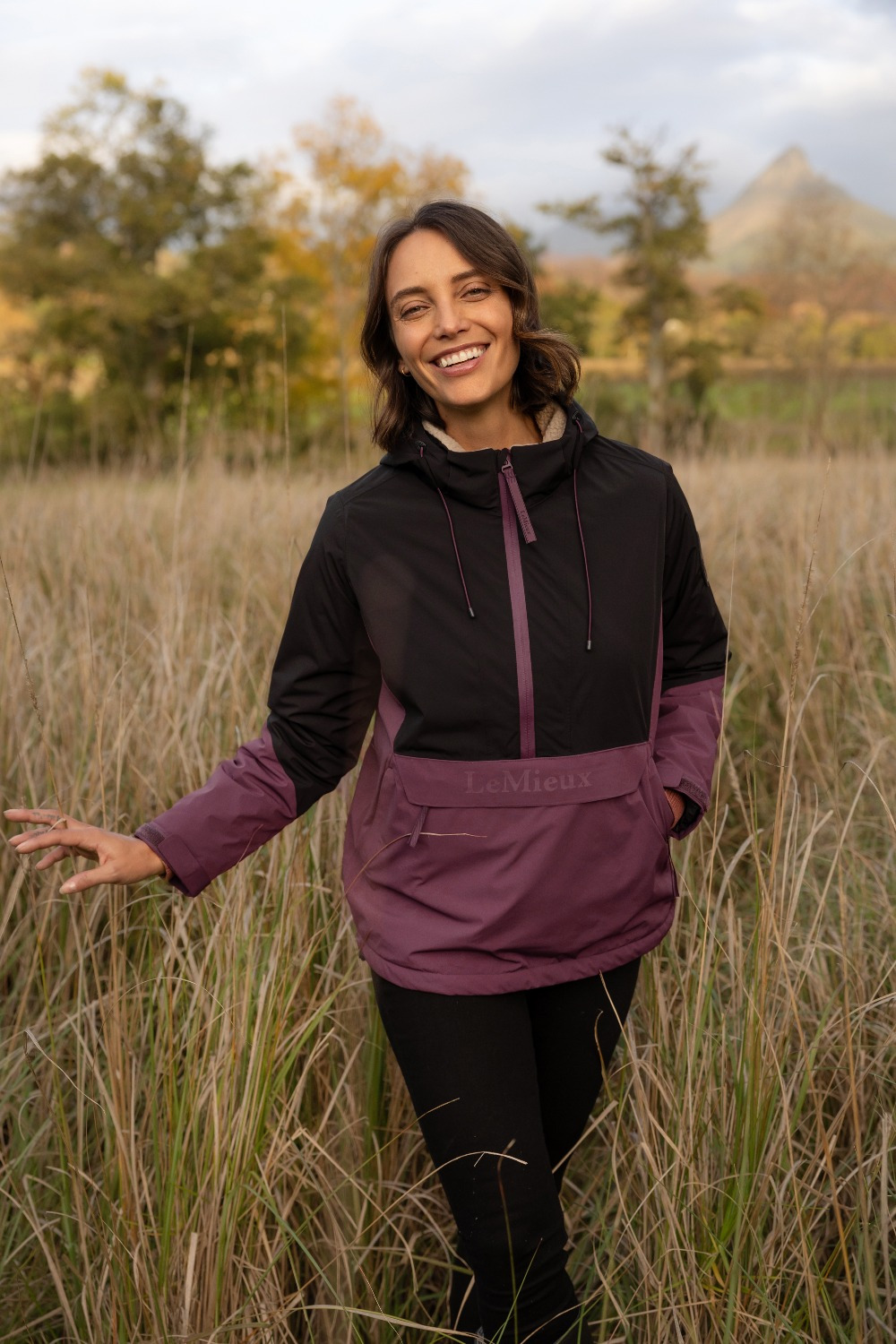 LeMieux FW26 Anorak Jas Waterproof Phoebe Half Zip