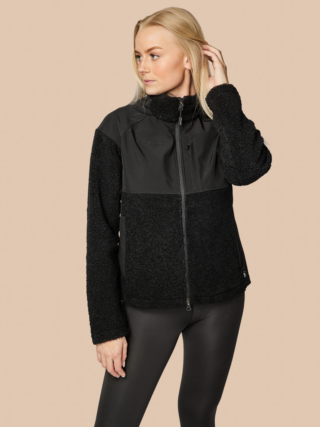 C'MON STUDIO Teddy Pile & Softshell Jacke