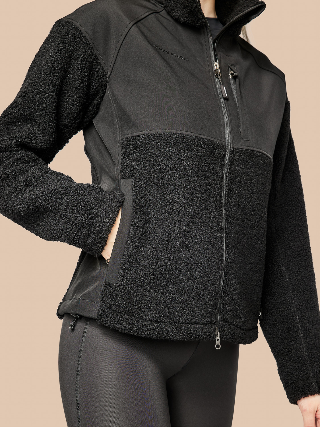 C'MON STUDIO Teddy Pile & Softshell Jacke