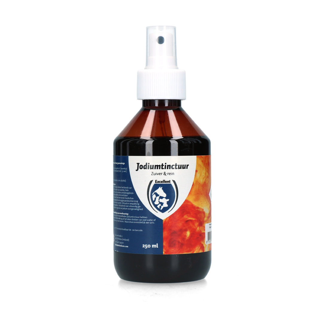 Jodiumtinctuur 1% pvp (10 mg per ml) & 70% Alcohol