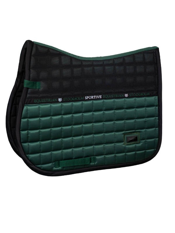 Equestrian Stockholm FW'22 Sportive Sycamore Green jumping saddlepad