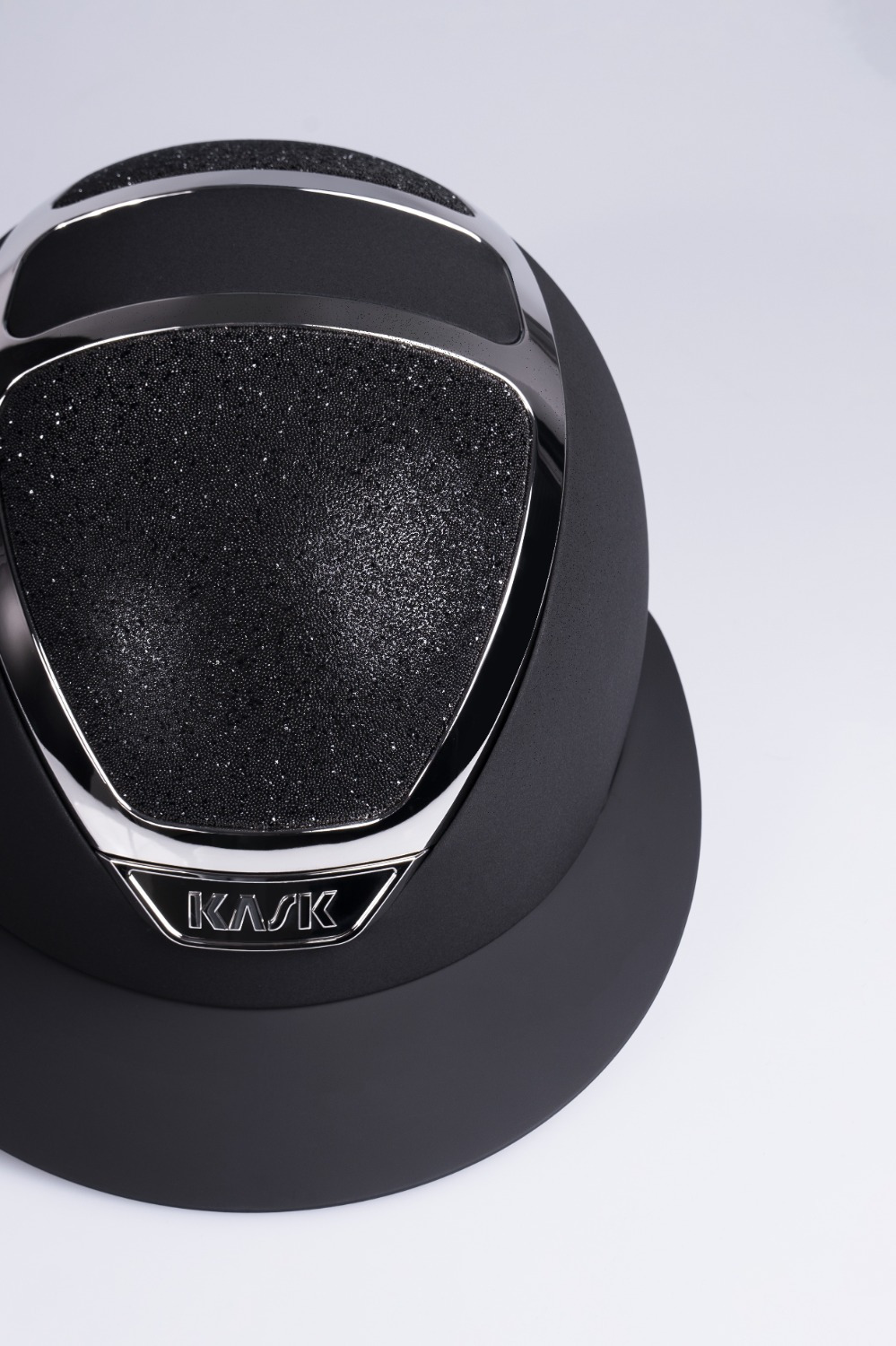 Kask Star Lady 2.0 Black-Silver Crystals Carpet Black