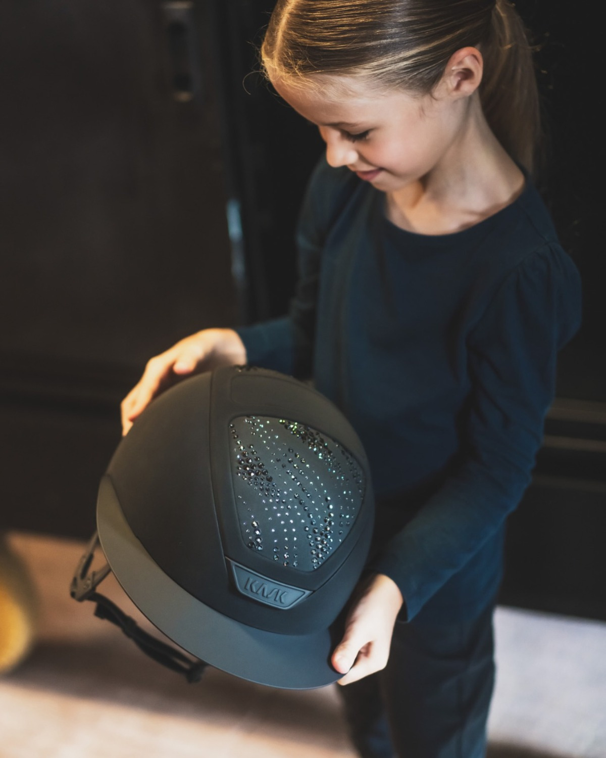 Kask Star Lady Hunter 2.0 Black Crystals Flow Black Graphite Mix