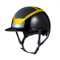 Kask Star Lady Pure Shine Chrome 2.0 Noir Peint Jaune Citron