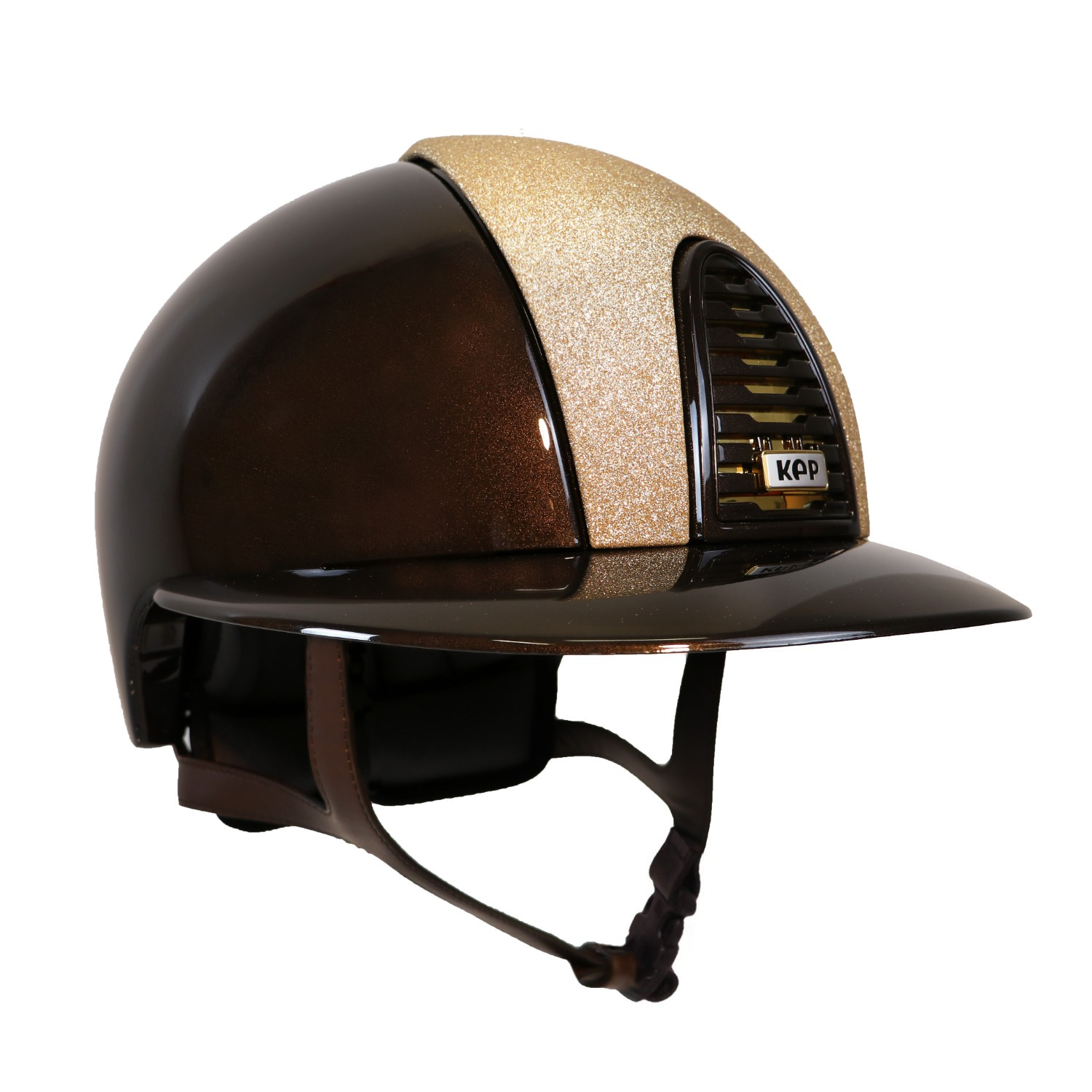 Kep Cromo 2.0 Polish braun Polo Gold Stern-Glitzer-Front goldener Subgrill