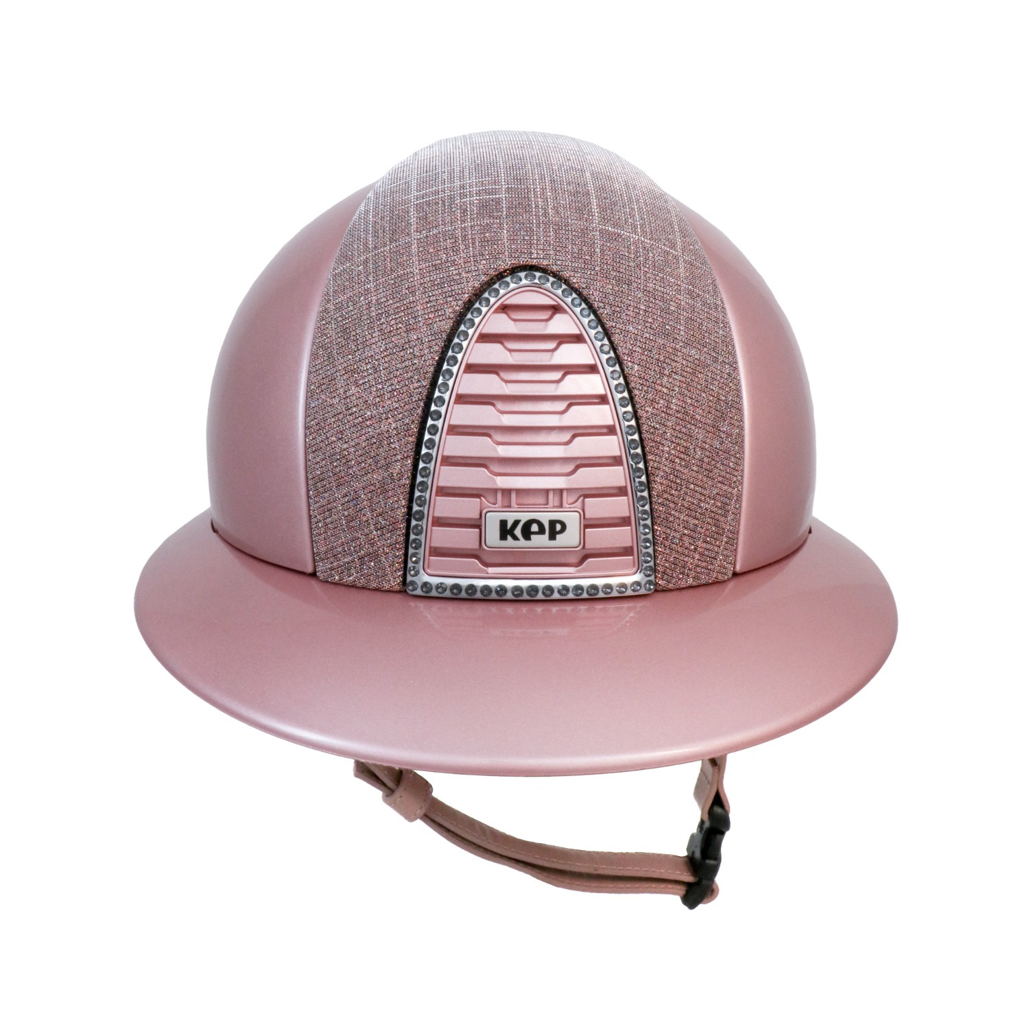 KEP Italia Cromo 2.0 Diamond Pink Galassia Pink Front Polo Klep Swarovski Frame Cipria Strap