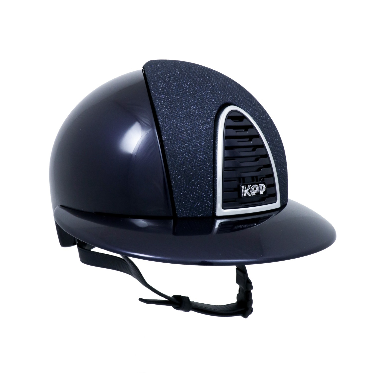 Kep Italia Cromo 2.0 Polish Blau Luminor Front Polo Visor Swarovski Logo