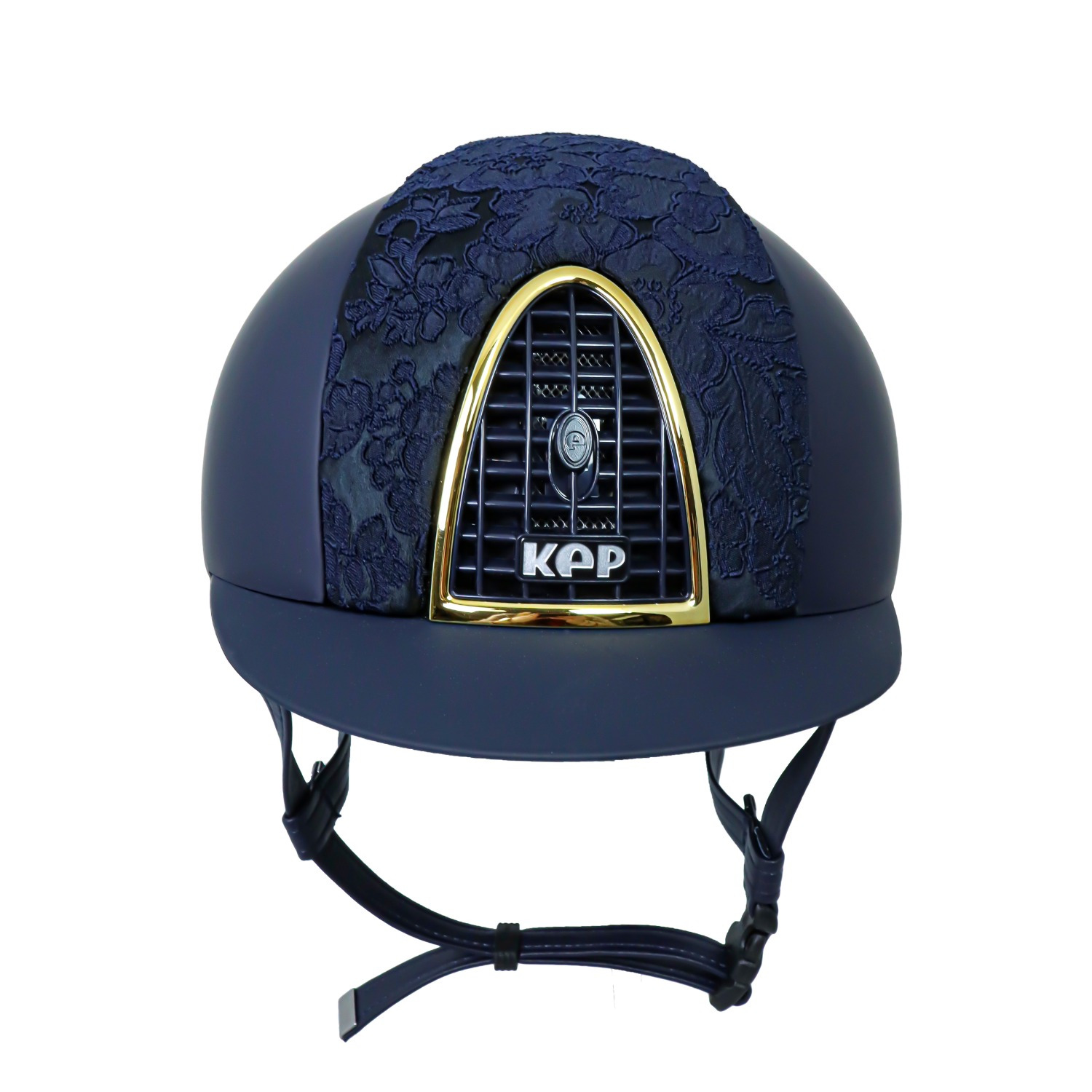 KEP Italia Cromo Adelaide blau mit goldenem Rahmen