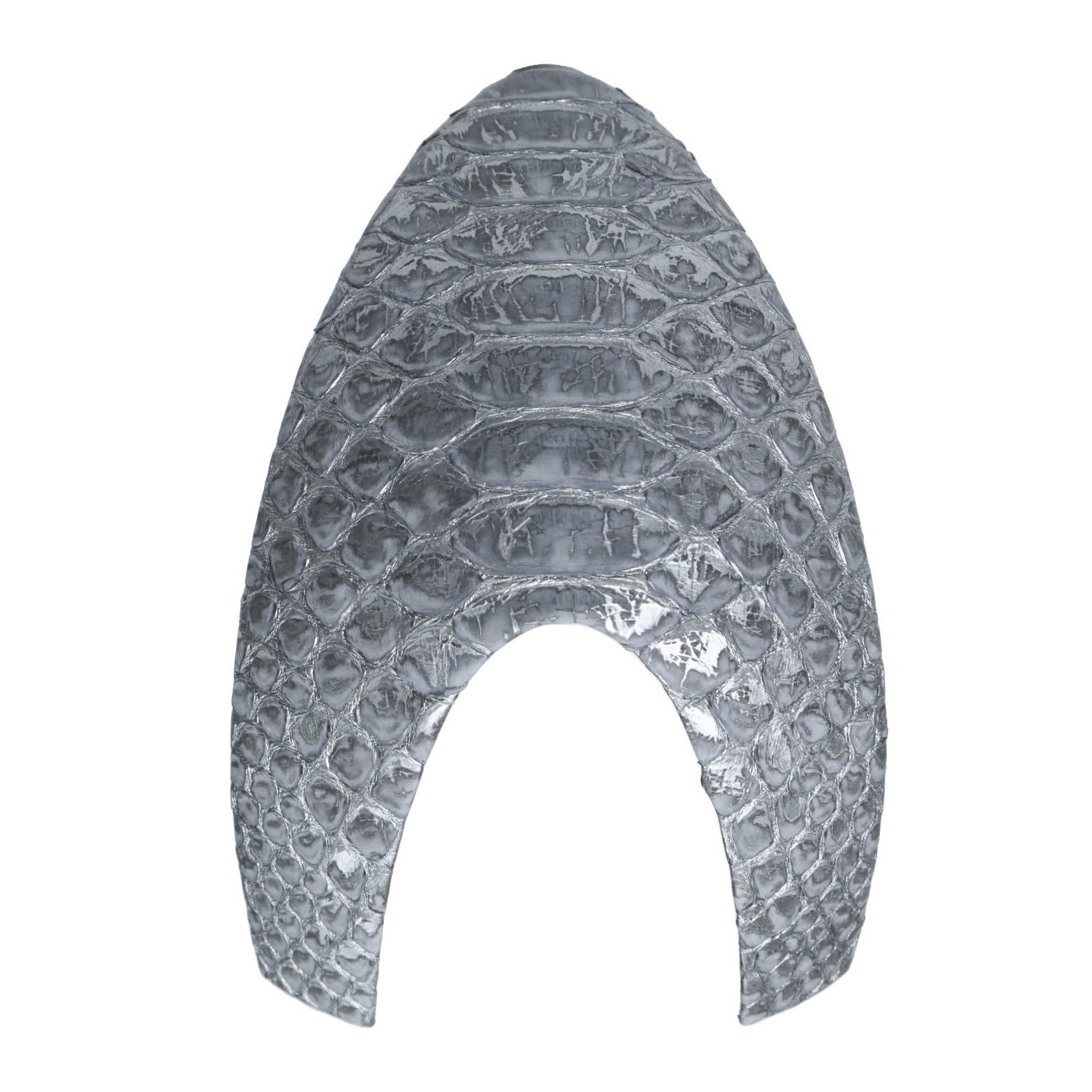 KEP Italia Cromo 2.0 Besatz Python grau-silber