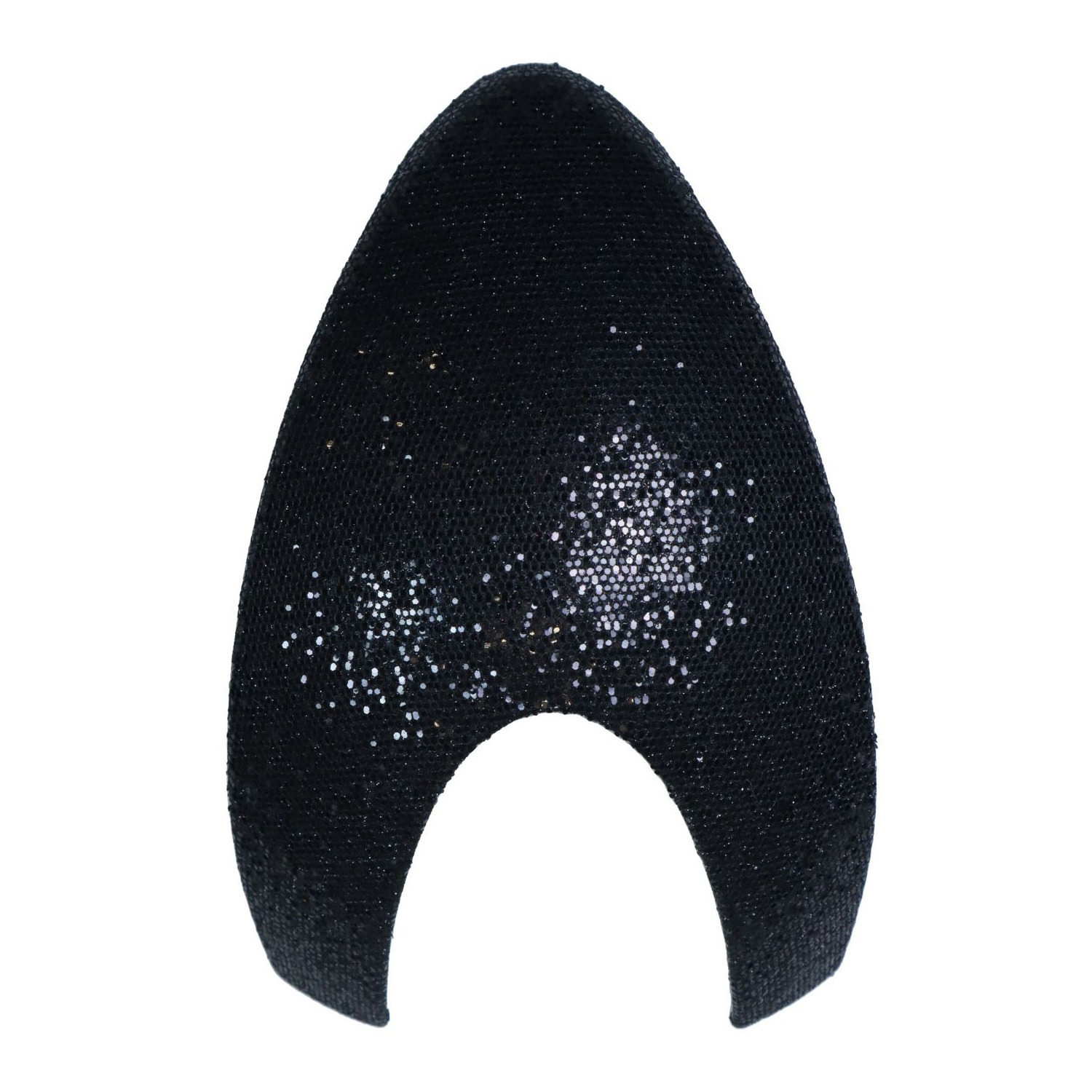 KEP Italia Cromo 2.0 Besatz Glitter Schwarz