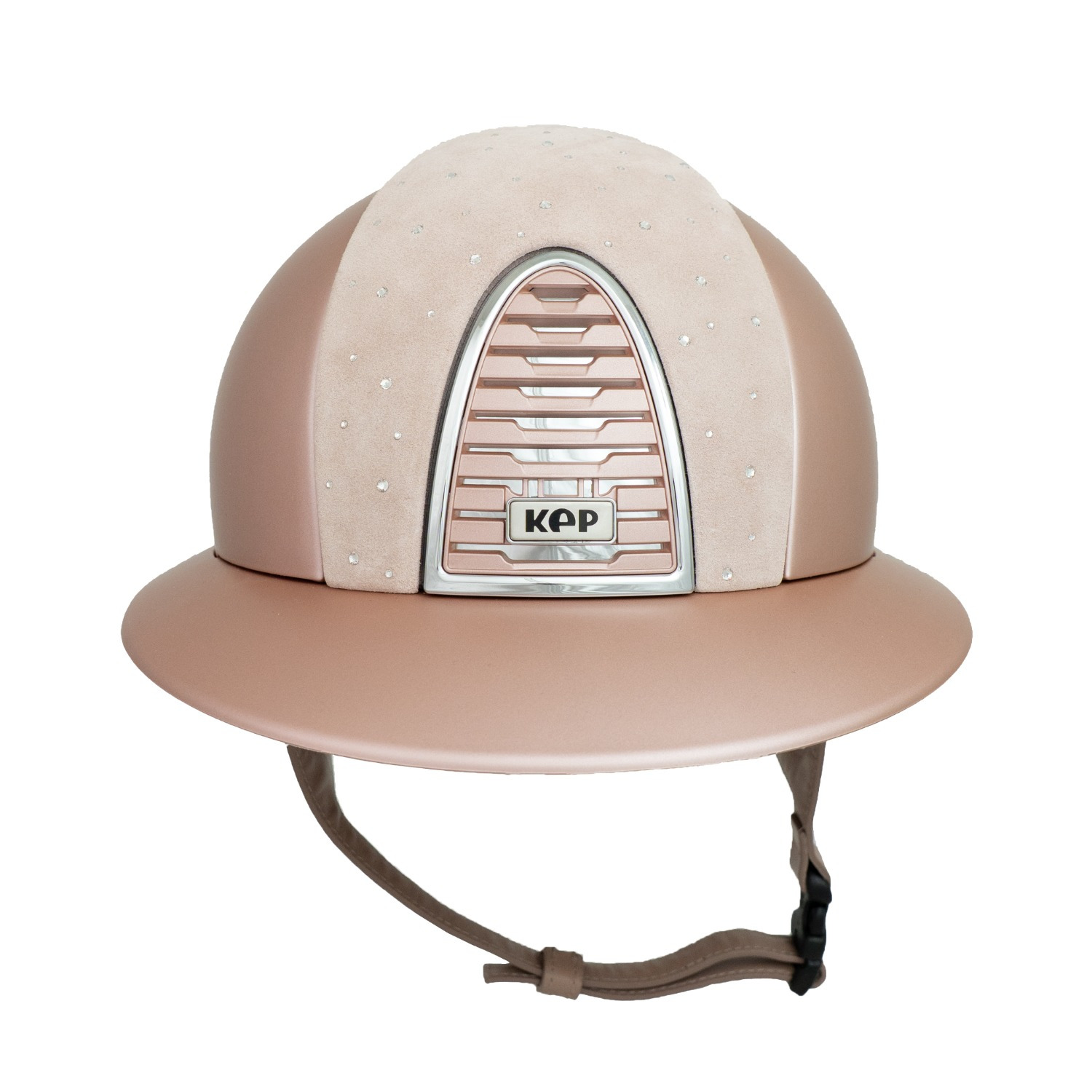 KEP Italia Cromo 2.0 Metal Opaque Peach Polo Goccia Pink Zilver Frame Cirpria Kinband