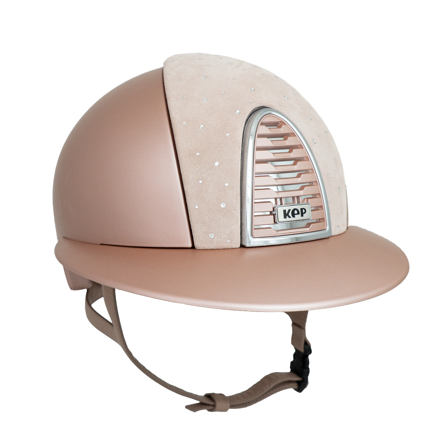 KEP Italia Cromo 2.0 Metal Opaque Peach Polo Goccia Pink Zilver Frame Cirpria Kinband