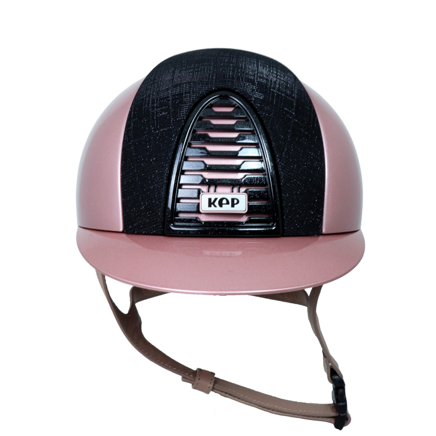 KEP Italia Cromo 2.0 Diamond Pink Galassia schwarz für Diamond Black Grill taupe Kinnriemen